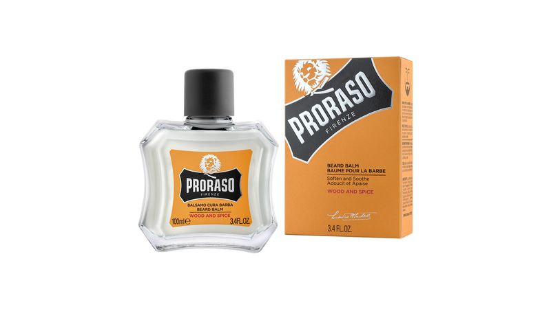 Balsamo para Barba Wood Spice Proraso Industrias T.TAiO