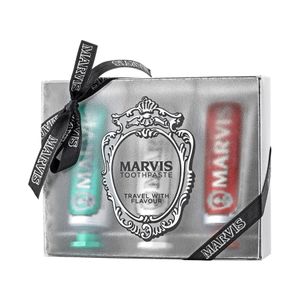 Kit Marvis 3 Pastas Dentales - Blanqueadora, Menta Fuerte, Canela